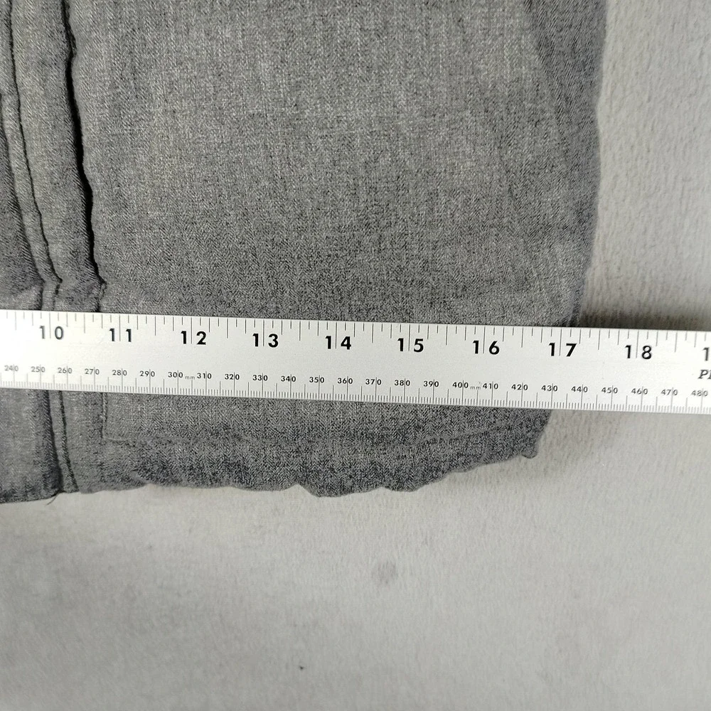 Old Navy Vest Youth Large 10-12 Gray Hooded Quilted Puffer School Winter Warm